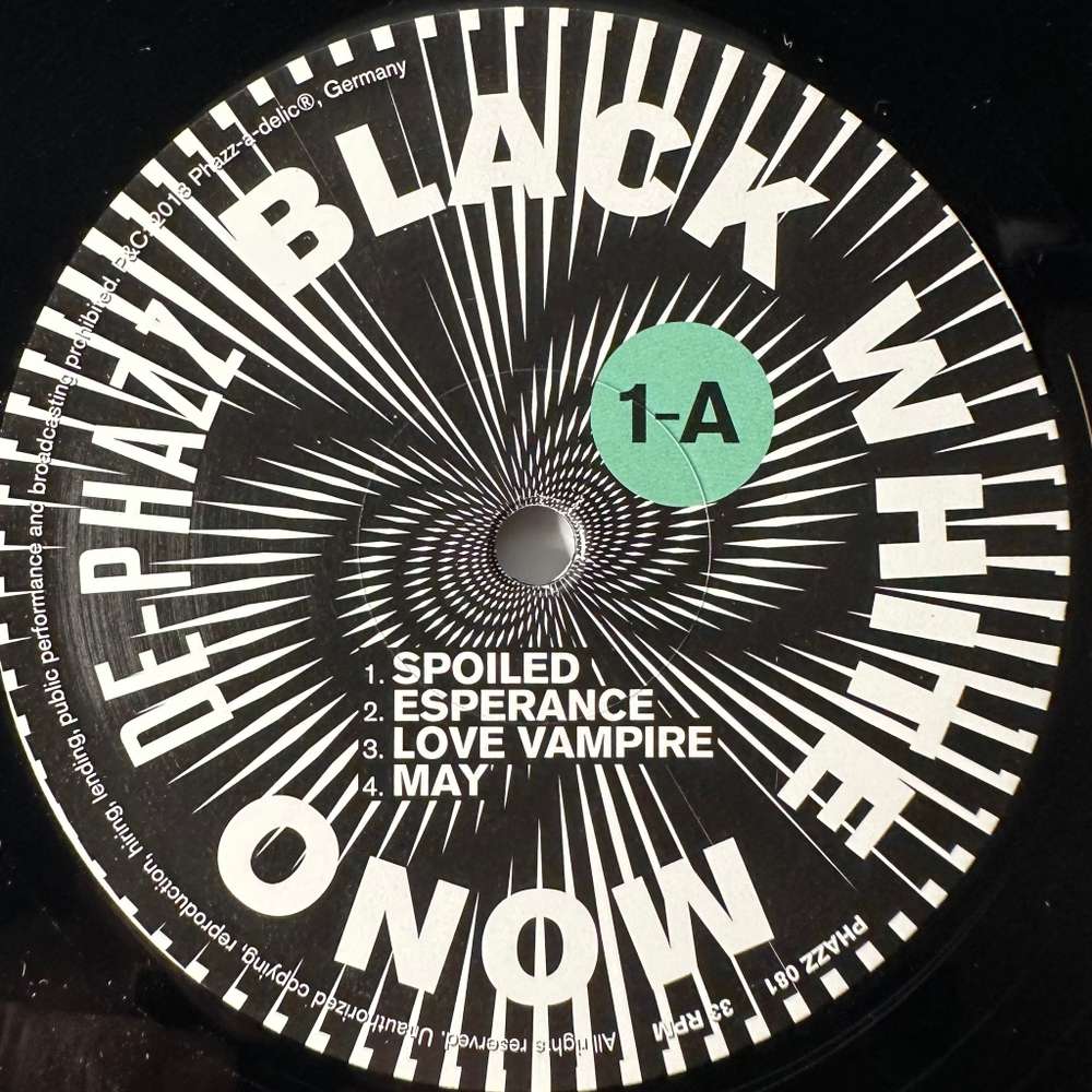 De-Phazz ‎– Black White Mono 2LP (Германия 2018г.)