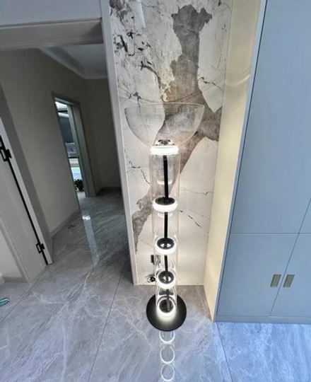 Floor design lamp Noctambule Bowl by Flos