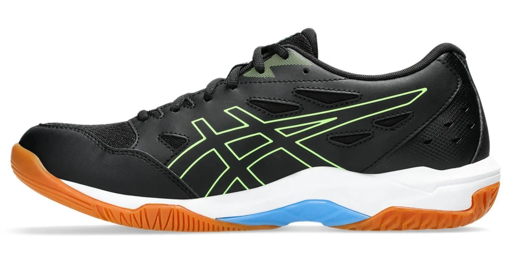 Мужские кроссовки для сквоша/бадминтона Asics Gel-Rocket 11 - black/waterscape