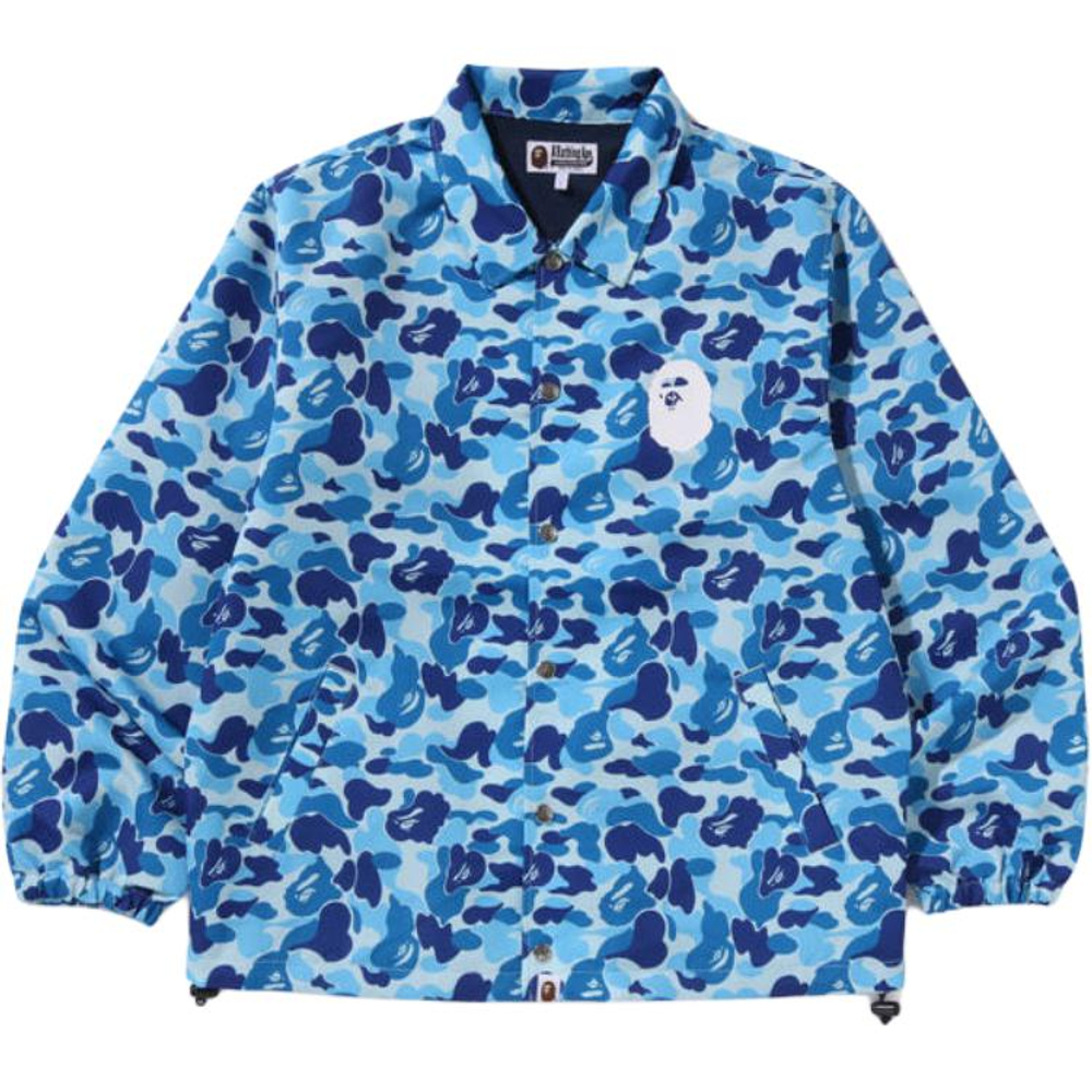 A Bathing Ape Abc Camo Coach Куртка синий