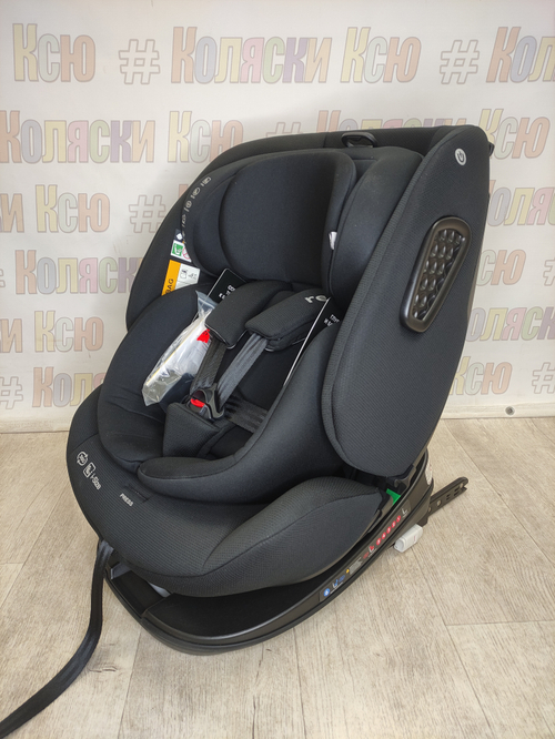 Автокресло детское Happy Baby Reex Isofix I-Size группа 0/1/2/3 (0-36 ) Black