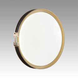 7667/DL COLOR SN 132 Светильник пластик/белый/черный/золотой LED 48Вт 4000К D405 IP43 FAVEMO BLACK