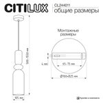 Citilux TENDY CL244011 Подвесной светильник