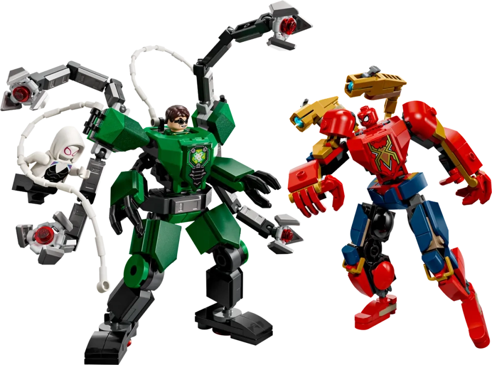 Конструктор LEGO Marvel 76338 Mech Battle: Spider-Man vs. Doc Ock