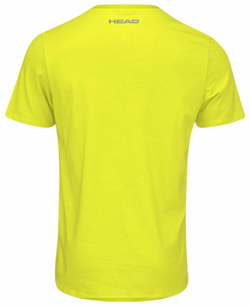 Мужская теннисная футболка Head Club Carl T-Shirt - желтый