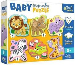 Puzzle "Baby Progressive" - Safari / Trefl_FSC Mix 70%