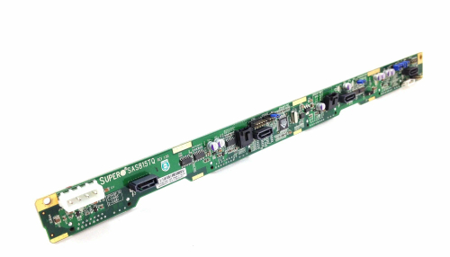 Supermicro BPN-SAS3-815TQ-N4 4x 3,5 дюйма, 12 Гбит/с, SAS3, 6 Гбит/с, объединительная плата SATA 1U