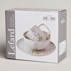 НАБОР ПОСУДЫ LEFARD "FLOWERS" 3 ПРЕДМЕТА (КОР=8НАБ)