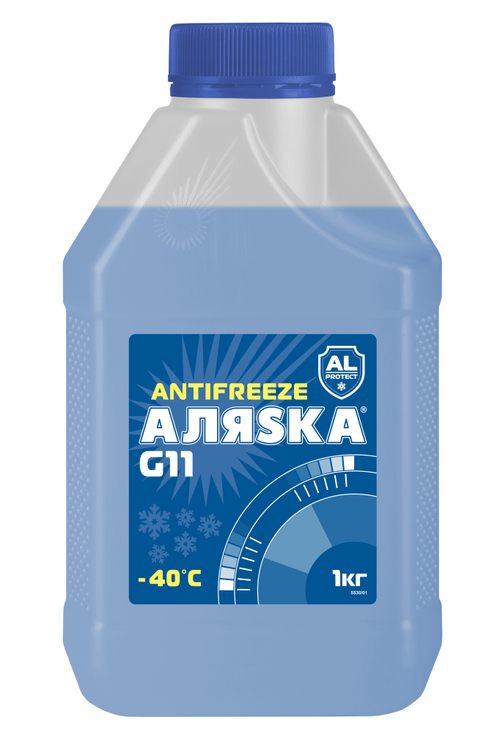 Антифриз Аляска blue - 40 G11 1 кг