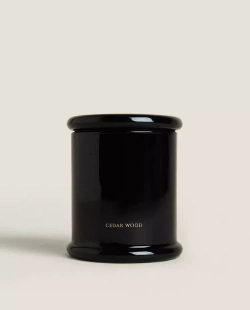 ZARA HOME АРОМАТИЧЕСКАЯ СВЕЧА CEDAR WOOD SCENTED CANDLE (350 Г)