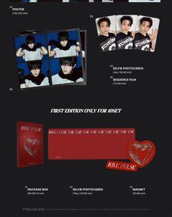 Альбом TREASURE - LOVE PULSE 3rd Mini Album SPORTY 10 Version SET