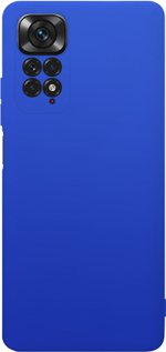 Мягкий Soft Touch чехол из силикона для XIAOMI REDMI NOTE 11 / 11S с бархатной подкладкой