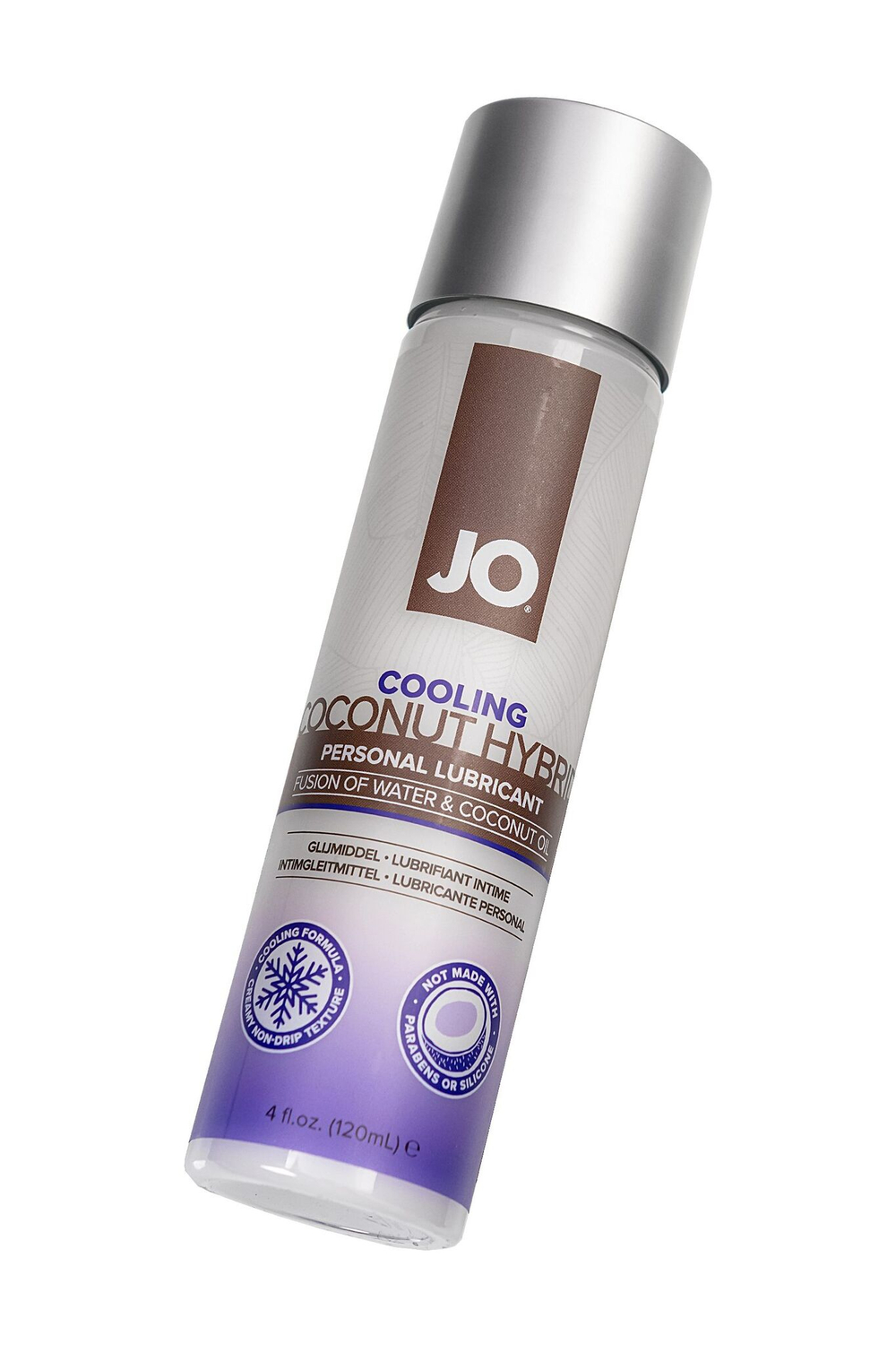 Водно-масляный лубрикант с охлаждающим эффектом JO Silicon free Hybrid Lubricant COOLING - 120 мл.