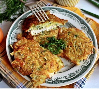 Куриная отбивная в капустном кляре 220гр