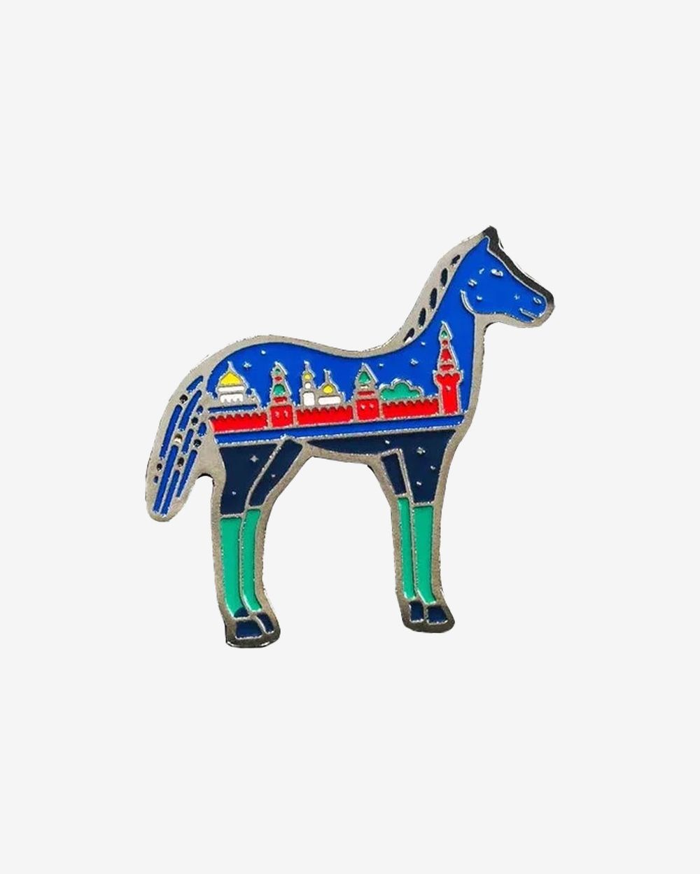 Значок Лошадь «Вечерняя Москва»