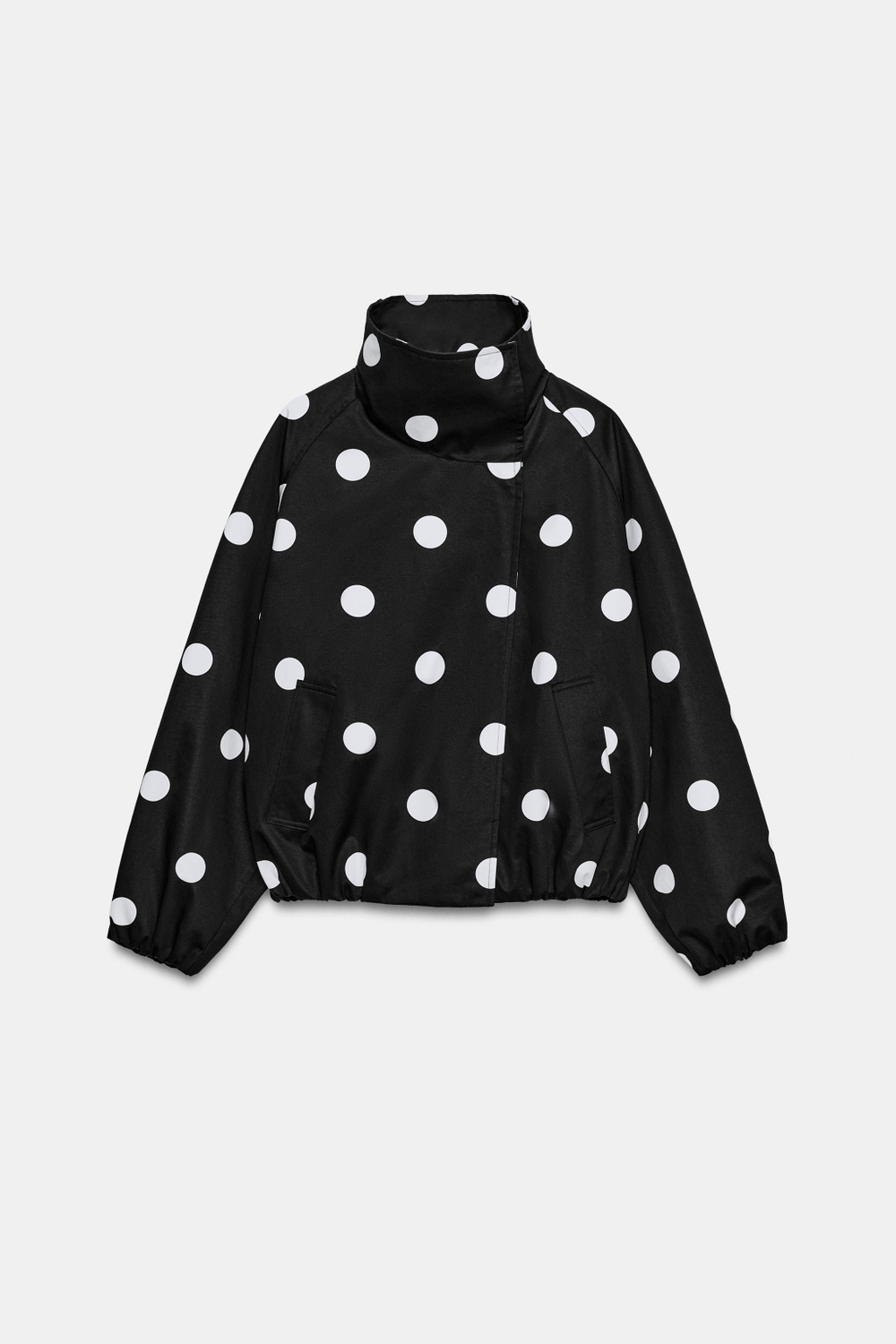 БОМБЕР В ГОРОШЕК — ZARA