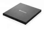 Привод внешний Verbatim External Slimline Blue-ray Writer USB-С 3.2 Gen 1