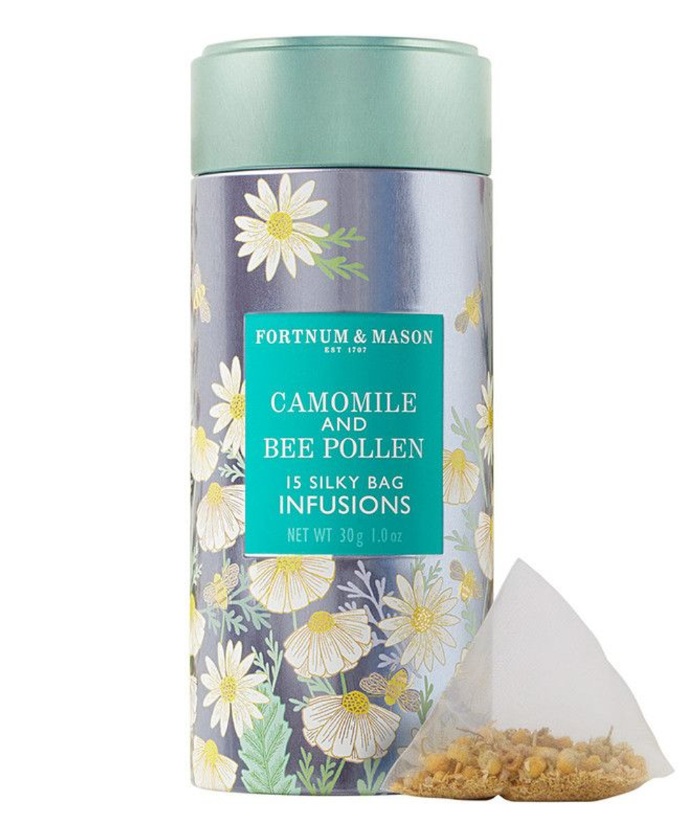 Чай с ромашкой и пчелиной пыльцой Fortnum&Mason Camomile & Bee Pollen Infusion Tin, 3 шт по 15 пакетиков