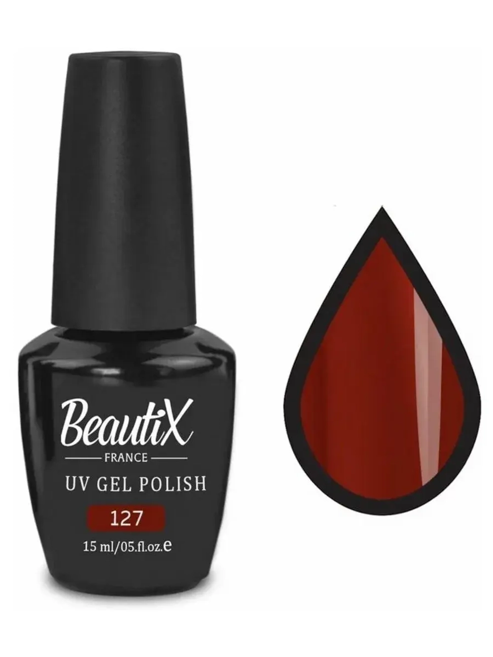 Beautix Гель-лак UV Gel Polish, 15 мл №127