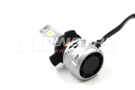 Светодиодные лампы HIR2 (9012) Sariti S3 с вентилятором, 12V, 32W, 5500K (комплект, 2шт)