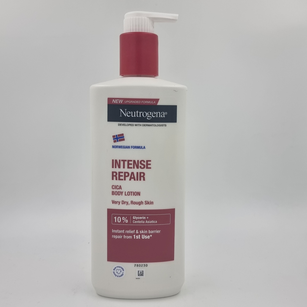 NEUTROGENA Лосьон для тела Intense Repair CICA для очень сухой кожи 400 мл (Италия)