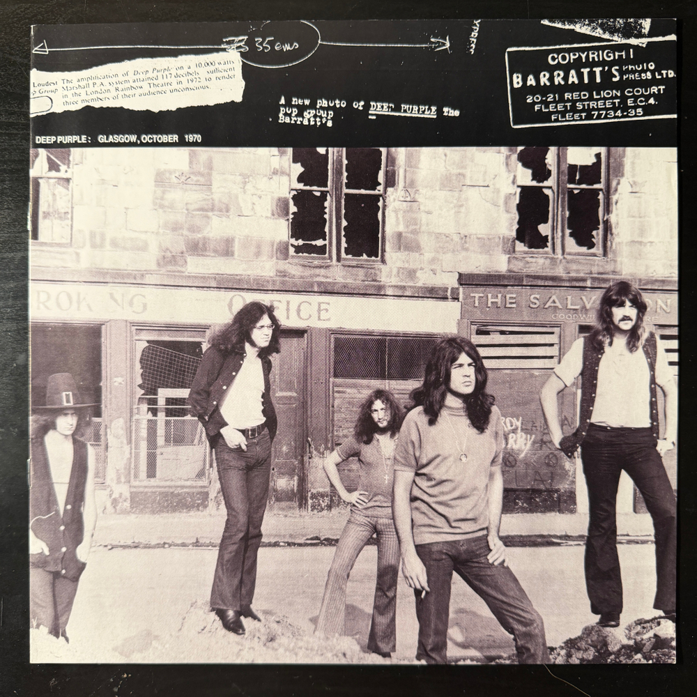 Deep Purple ‎– Scandinavian Nights - Live In Stockholm 1970 2LP (Англия 1988г.)
