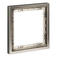 Рамка металлическая на 1 пост Voltum S70 Metal Никель VLSM120111
