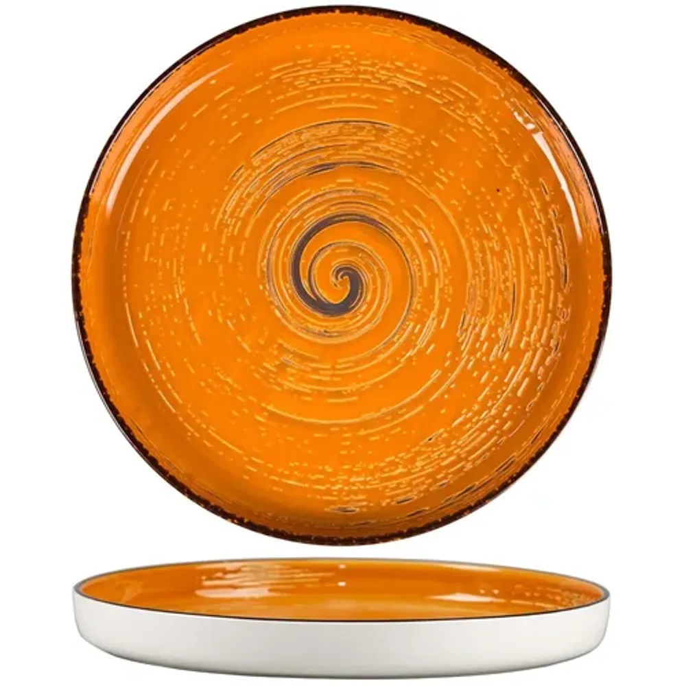 Тарелка с бортом d 28 см h3,1 см Texture Yellow Circular P.L. Proff Cuisine [3]