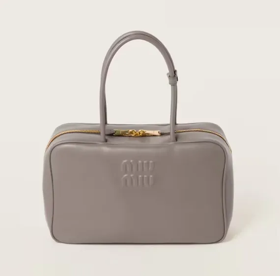 Сумка MIUMIU Beau серая