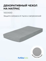 Чехол для матраса в цвет кровати для диван-кровати Крекер, Стич и Майло микровелюр