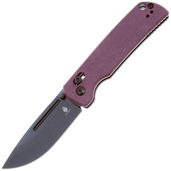 Цена наСкладной нож Kizer Escort, сталь 154CM, рукоять Richlite, фиолетовый