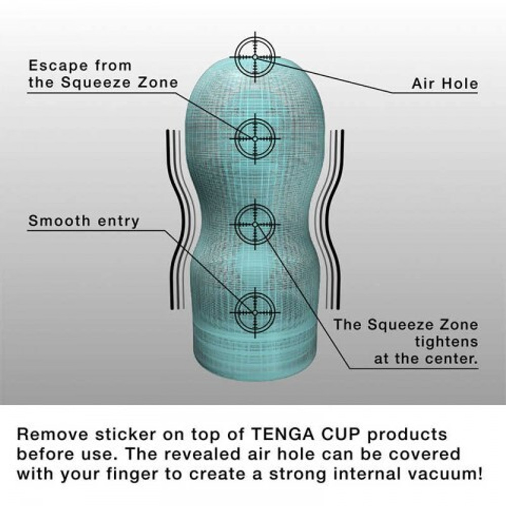 Мастурбатор Original Vacuum Cup TENGA & Keith Haring