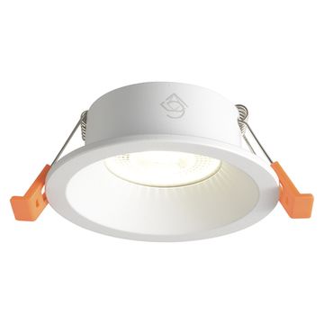 Встраиваемый светильник 1*GU10 CLT 080C1 WH белый Crystal Lux