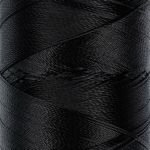 Нитки обувные капрон 30К 100% полиамид 200 м, 5 шт, 02 черный