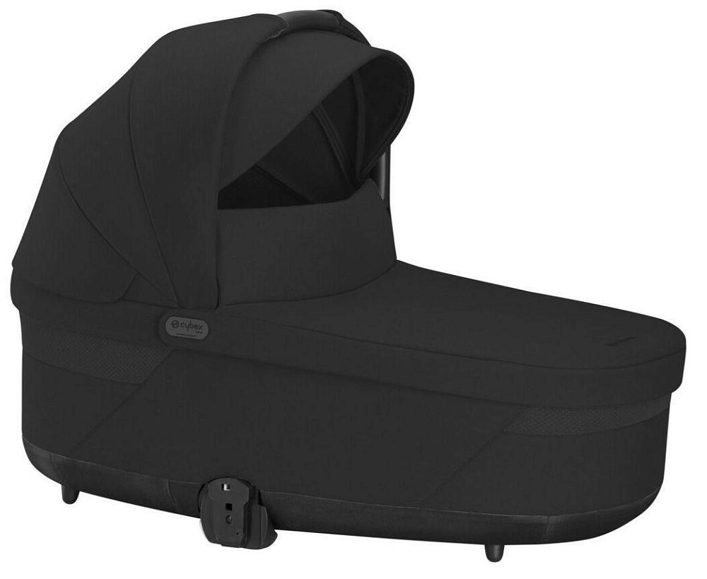 Коляска Cybex Balios S Lux BLK complete Cloud T Leaf Green Plus Base T 4 в 1 Moon Black с дождевиками