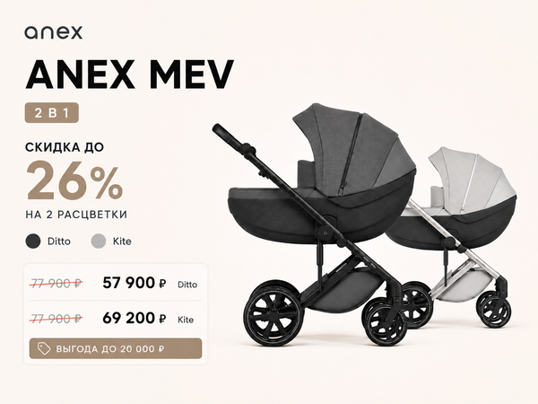 Anex Mev по специальной цене — выгода до 20 000 ₽