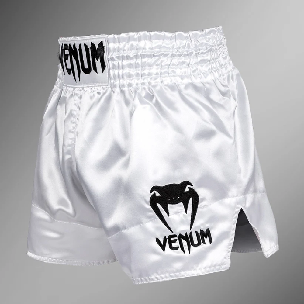 Тайские шорты Venum Classic - White/Black