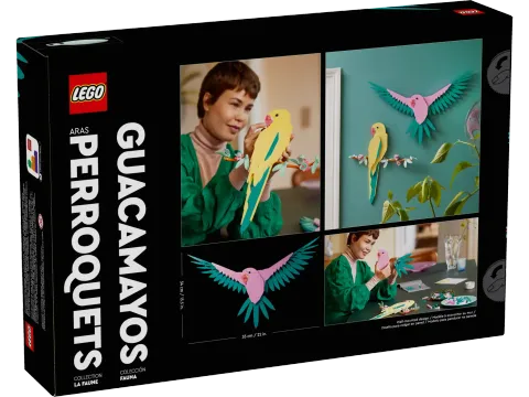 Конструктор LEGO ART 31211 Попугаи Ара