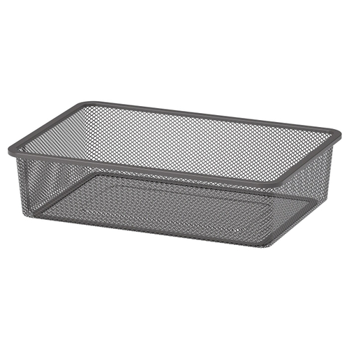 Ящик для хранения IKEA TROFAST (ТРУФАСТ), Темно-серый, 42x30x10 см