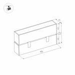 Светильник MAG-FLAT-FOLD-45-S605-18W Day4000 (WH, 100 deg, 24V) (Arlight, IP20 Металл, 3 года)