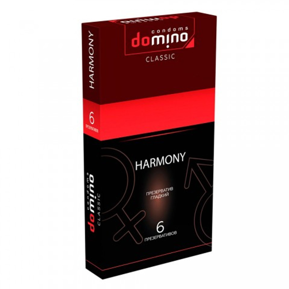 Презервативы DOMINO CLASSIC Harmony, 6 шт