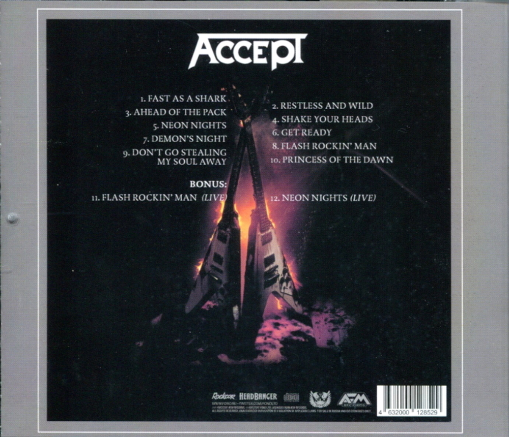 Accept / Restless And Wild (Platinum Edition)(RU)(CD)