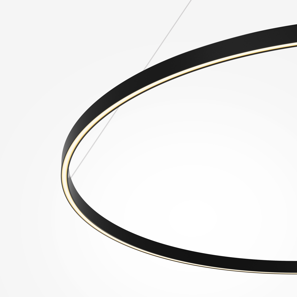 Подвесной светодиодный светильник Maytoni Rim MOD058PL-L65BK