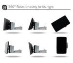 2DIN магнитола с поворотным экраном 10.1" - Kuberg OL-1008-D на Android 10, Быстрая, CarPlay, 4G SIM-слот