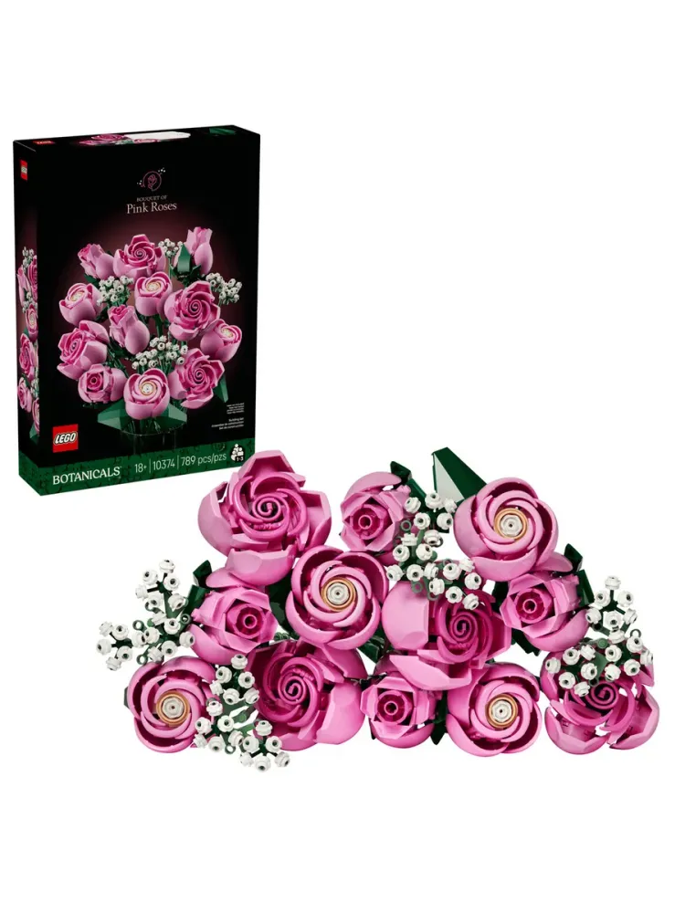 Конструктор Botanicals 10374 Букет из розовых роз