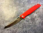 Складной нож танто Rapid Red, сталь D2, G-10, ТДК Кизляр