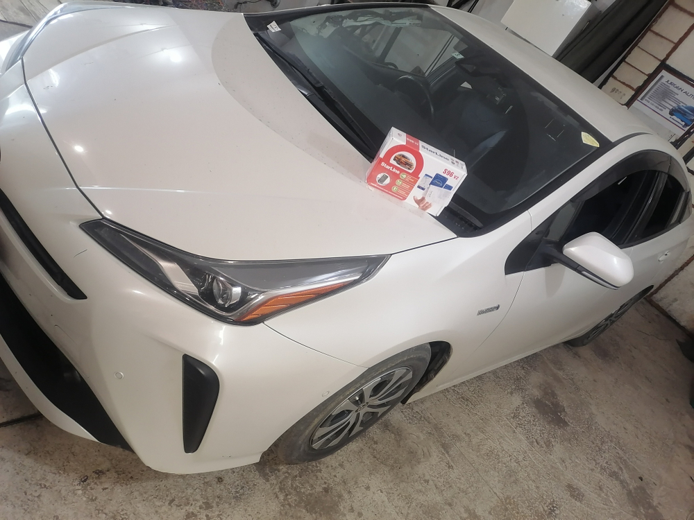 Установка автосигнализации.