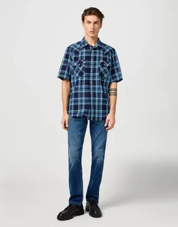 Рубашка мужская WRANGLER SS WESTERN SHIRT