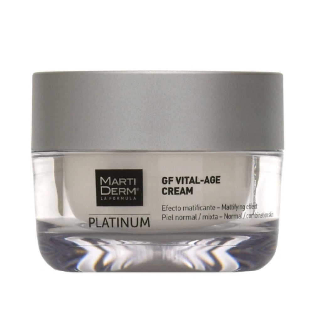 Антивозрастной крем MartiDerm Platinum GF Vital-Age Cream Normal/Mixed Skin 50мл