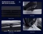 Магнитола для Honda Accord 8 2008-2012 (ШГУ монохром, рамка наверх) - Teyes CC3-2K-360 монитор 13" 2K QLED на Android 10, Быстрая, CarPlay, 4G SIM-слот, 4 камеры в комплекте